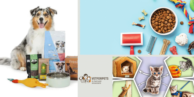 وسایل ضروری برای سگ و گربه