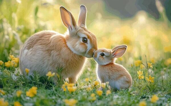 زایمان خرگوش